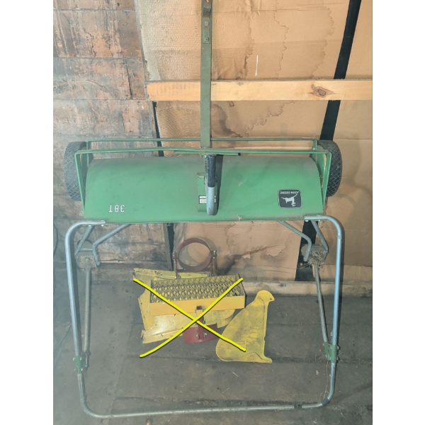 John Deere 38T Lawn Sweeper ONLY 