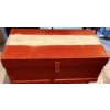 Image 5 : Wooden Tool Chest with Removable Tray and Metal Handle