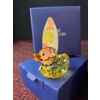Image 3 : Swarovski Crystal Butterfly Figurine and Yellow Duck Figurine With Original Boxes