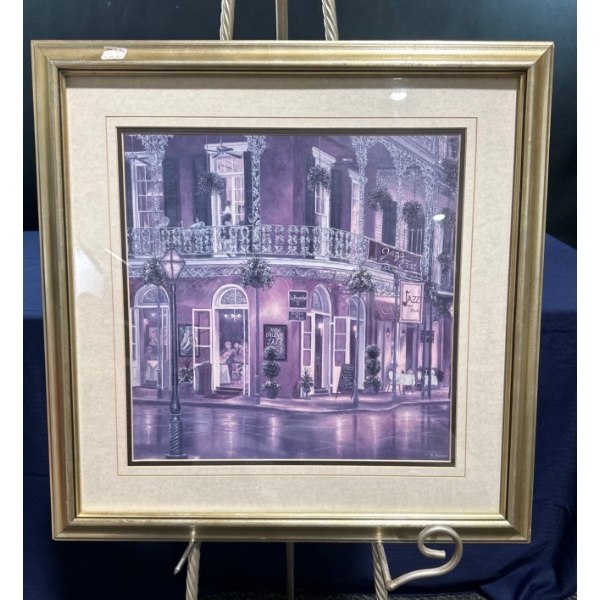 Betsy Brown "Jazz Du Jour" Print 15Wx15H