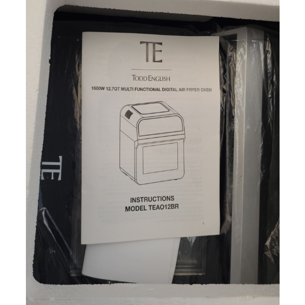 Todd English 12.7 Quart Digital Air Fryer Oven (New in Box)