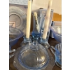 Image 2 : Indiana Glass 'Blue Recollection' Pastel Blue Glassware Set Like New 