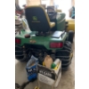 Image 4 : John Deere 455 Diesel Lawn & Garden Tractor & Attachments