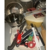 Image 6 : Collection Of Baking & Kitchen Items To Cook And Bake  Rolling Pin, Measure Cups, Cannisters, Pyrex 