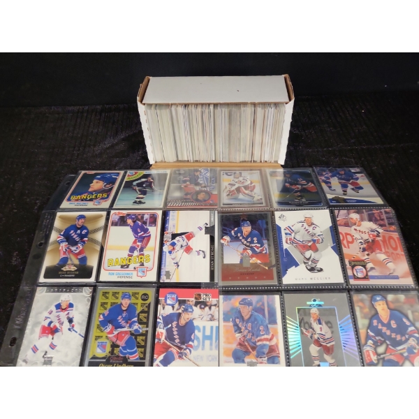 1980-2026 New York Rangers, 400~ Card Count Mostly Hobby Box