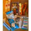 Image 9 : Vintage Seamstress Paterns w/ Chunky Wool & Assorted Sewing Supplies 