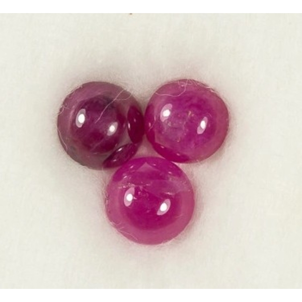  ($6,660 Appraisal) - 3.33 ct Certified Red Star Ruby gemstone