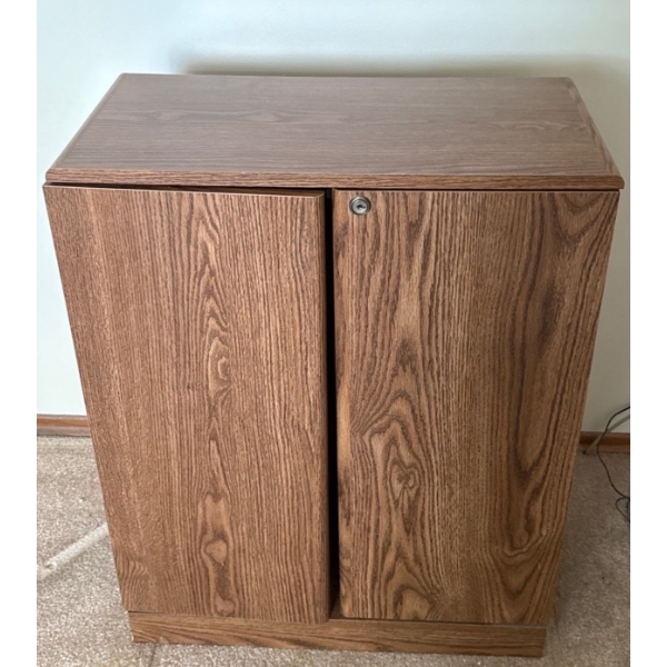 Vintage Wooden Storage,. No Key - 23W, 30T 