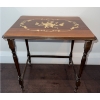 Image 5 : Four Inlaid Wood Nesting Tables