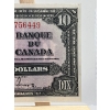 Image 5 : 1937 pink $10 bank of Canada note Gordon & Towers  UNC A/T8756449 