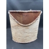 West Coast First Nations Birch Bark Wall Pocket 