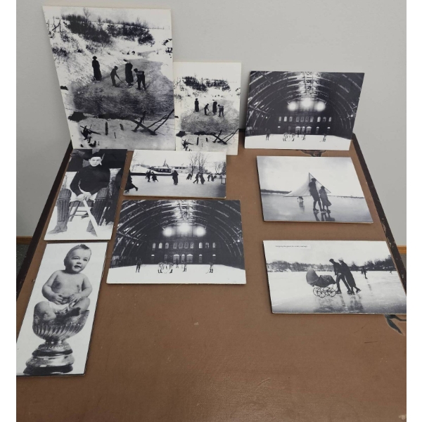 Mounted Black-and-White Historical Photographs