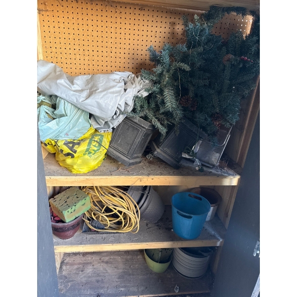 Outdoor Decorative Trees (2), Pots & More !
