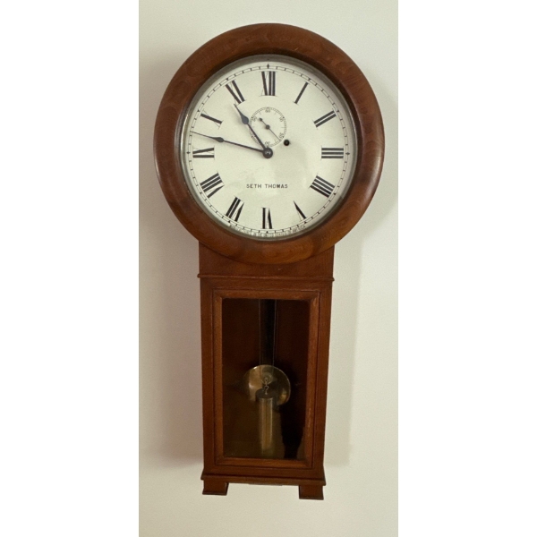 Seth Thomas Regulator Clock, Manufactured in the USA, 35L