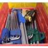 Image 3 : Short Arm Hex Wrenches (Allen Keys), Assorted Bolts etc and Paint Brushes 