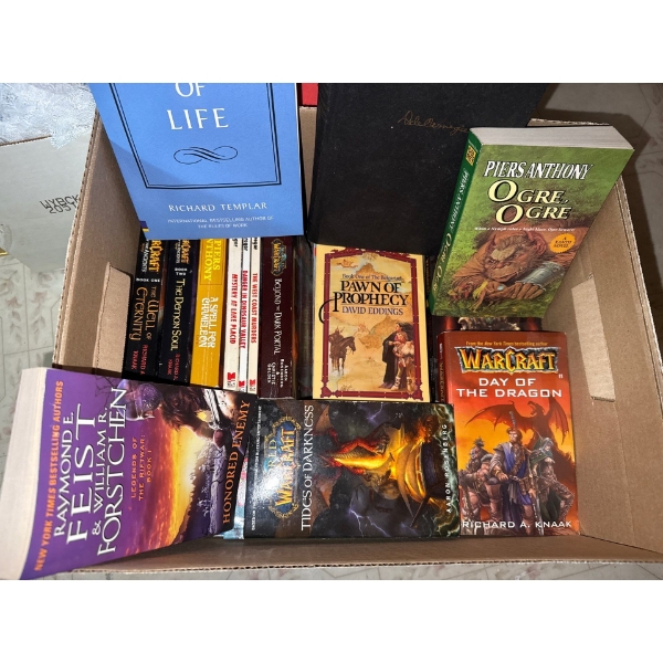 Book Collection Incl. Warcraft and More 
