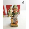 Image 4 : Vintage Hoffman Distilling Company Mr. Lucky series leprechaun Porcelain Whiskey Decanter 1970s
