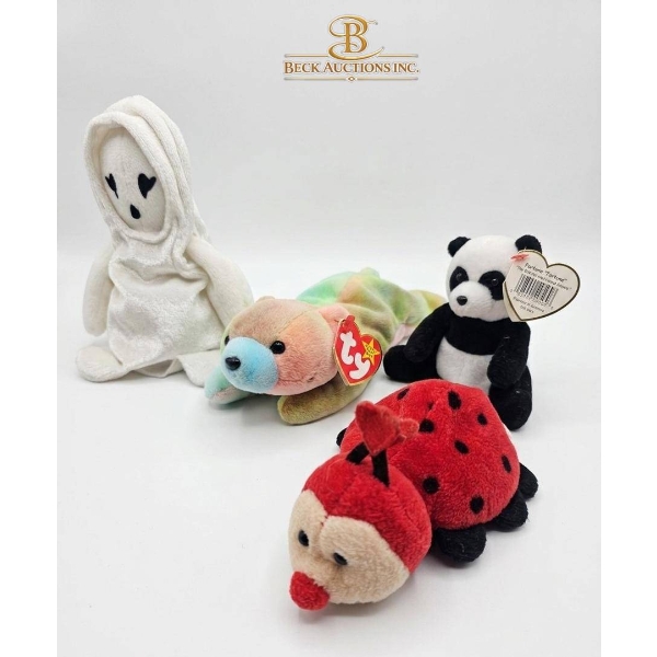 Six Ty Beanie Babies With Original Tags