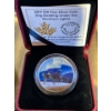 Image 1 : 2017 $10 Dog Sledding Under the Northern Lights - Pure Silver Coin