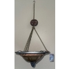 Image 5 : Art Deco Antique Drop Light w/ Brass Sundial Tassel Light & More