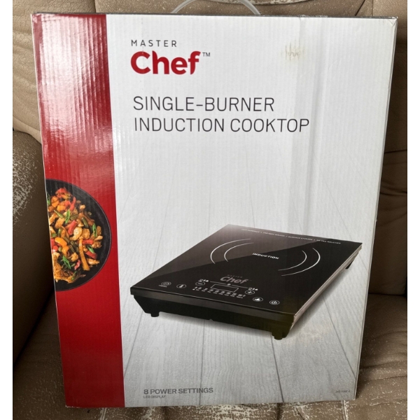 Master Chef Single Burner Induction Cooktop  Brand New