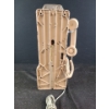 Image 6 : Vintage Automatic Electric Company 3-Slot Rotary Dial Pay Phone- Beige