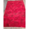 Image 1 : Pier 1 Imports "Red Rose" Area Rug 6 Feet X 9 Feet