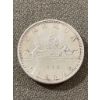 Image 1 : 1966 Canada Silver Dollar Coin Featuring Canoe Design