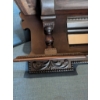 Image 5 : Carved Wood Mantel Shelf with Mirror and Ornate Details