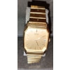 Image 2 : Seiko Men's Six Sided Quartz Gold Toned Wrist Watch w/Case 