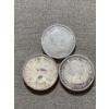 Image 5 : Three Canadian Dollars 23.33 g Silver (.800)