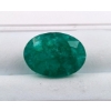 Image 2 : 5.15 ct Certified Brazilian Emerald Gemstone Oval Cut ($7,725 Appraisal)