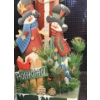 Image 7 : Festive Set: Wooden Santa, Mini Frosted Tree, and Digital Ornament