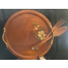 Image 2 : Vintage Woodcroftery - Floral Serving Set 18T