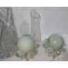 Image 4 : Metal Candlesticks 4.5 W, 9 T, Tallest Vase 5" Diameter Top, 10 T, Metal Teapot 6.5 T and More! 