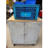 Image 1 : Tool Box On Wheels w/ Blue Organizers full of different Tool Needs