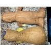 Image 3 : 1959 Kinnickerbocer Yogi Bear 18 " Plush Stuffed Rubber Face Vintage Toy And Vintage Hannah Barbara 