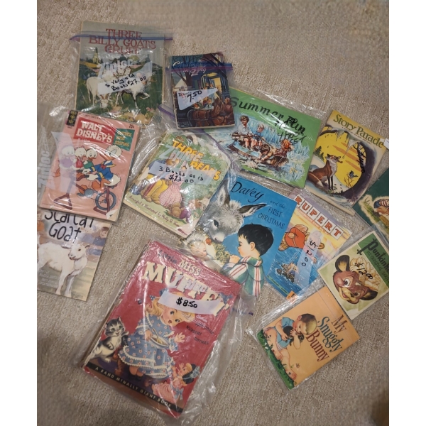 Collection of Vintage Books & Comics