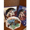 Image 3 : Keychain & Stamp Collection Plus Oil Lamp Style Electric Light, Elvis Collectable Plate & More 