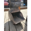Image 3 : Collection of Antique Cast Iron Fireplace Components, Ash Can, Heat Shield, Gas Fireplace with Ceram