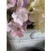 Image 9 : Decorative Lot: Aynsley Teacup, Glass Accents, Faux Flowers, and More