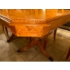 Image 7 : Luxurious 11 Piece Vintage Oak Dining Set 42x30x69