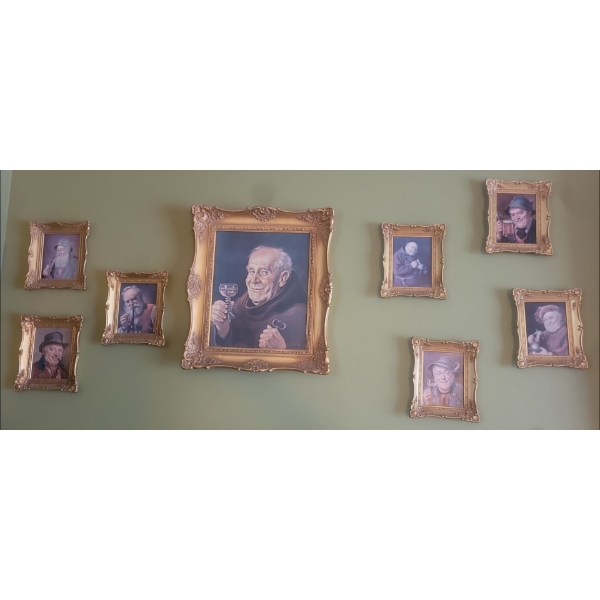 Lovely Set of Matching Framed Prints (7), One Signed Spitz; Largest is 14W, 16T