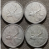 Image 3 : Canadian 25-cent Pieces 80% Silver 64.13 Grams