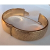 Image 6 : Stunning Stamped 9 CT BIRKS Hinged Bangle Bracelet 19.57g 