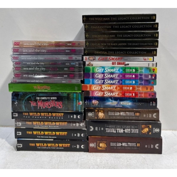 Collection of Various TV Shows: Sex and the City, Get Smart, The Wild Wild West, etc