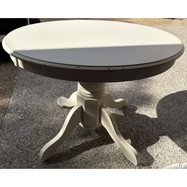 Round Top Pedestal Dining Table 47x31