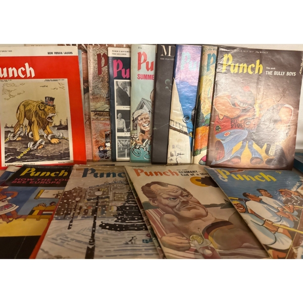 Vintage Comic Books/Magazines - Punch - UK Reads #5