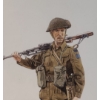 Image 4 : Soldier w/ Rifle, Artist: Volstad, 16 x 22 Print Framed Under Glass