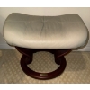 Image 3 : EKORNES Stressless Reclining Armchair & Footstool Set - 100% Genuine Leather